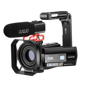 블로거용 전문 캠코더 비디오 카메라, 4K, Ordro AE20 IR 나이트 비전, WiFi Filmadora, 풀 HD 디지털 유튜