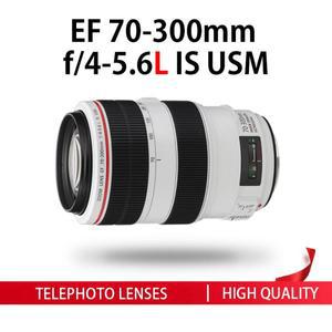 DH 정품 EF 70-300mm f/4-5.6L IS USM 렌즈, 줌 풀 프레임 DSLR 사진 캐논 카메라 70D 80D 5d3 Mark II