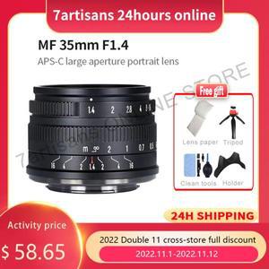 7 artisans 7 artisans 35mm F1.4Mark II Aps-c 프라임 렌즈 Sony E A6600 6500/Fuji XF/Canon EOS-M M50 /