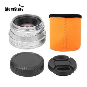 35mm F1.6 수동 초점 MF 프라임 렌즈 캐논 EF-M 마운트 EOS M M1 M2 M3 M5 M50 M6 M10 M100 미러리스 카메