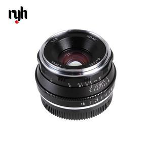 25mm F1.8 프라임 렌즈 수동 초점 캐논 EF-M 마운트 EOS M M1 M2 M3 M5 M50 M6 M10 M100 미러리스 카메라