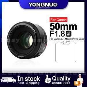 YONGNUO YN50mm f1.8 YN EF 50mm f/1.8 AF 렌즈, 캐논 EOS 60D 70D 5D2 5D3 600d DSLR 카메라용 조리개 자
