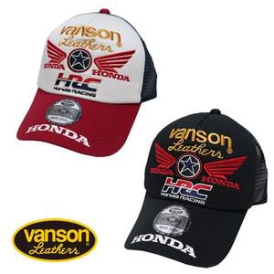 밴슨 VANSON 혼다 HONDA 콜라보 캡 모자 트윌메쉬 자수 HRV-2408