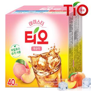 동서 티오 아이스티 복숭아맛 40T /홍차/피치에이드/과일음료