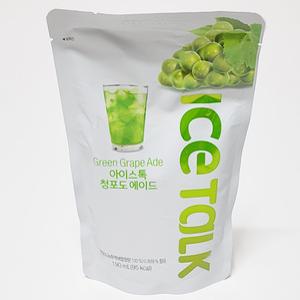 BG 아이스톡 청포도에이드/파우치음료(10봉)1곽