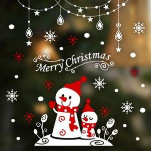 아트박스 제제데코 크리스마스 눈꽃 스티커 장식   랄랄라 X-mas 눈사람-가랜드