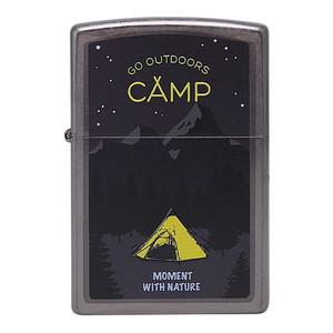 [신명글로빅스]ZIPPO 지포 라이터 기념일 신년 새해 선물 CAMP BA(R) ZPK3MA006R
