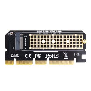 NVMe M.2 SSD to PCI-E 16X 변환 카드 아답터/써멀패드