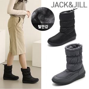 털안감 셔링 패딩부츠(JD1797)