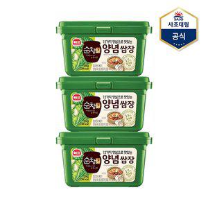 [기타][사조] 순창궁 12가지양념 쌈장 1kg X 3개