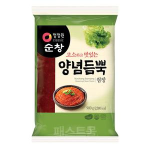 청정원 순창 양념듬뿍 쌈장(비닐) 900g
