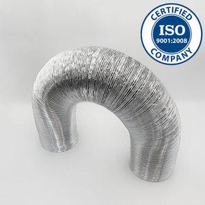 ISO인증 국산 알루미늄 후렉시블 닥트 호스 덕트 자재 자바라 주름관 200mm x 10M