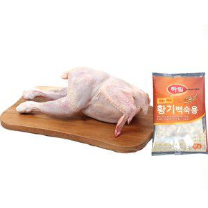 국내산 삼계탕용닭 삼계650g(냉동) + 황기백숙재료 초복 백숙용