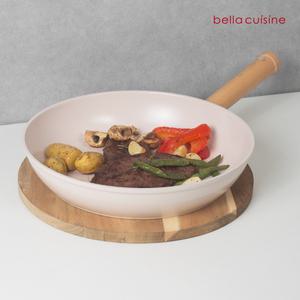[20%+12%][7/11~13]삼각집게 증정]벨라쿠진 플럼벨 28cm IH 세라믹 프라이팬 /인덕션 가능