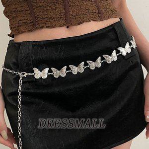 [드레스몰]나비 벨트 체인 힙스카프 밸리 댄스복 허리 패션