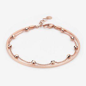 [도로시] 18k 엘라스틱 컷팅볼 팔찌(16.5cm)