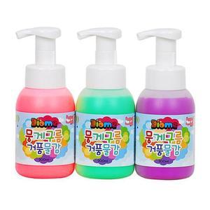 [XBI73K2M]미술놀이 뭉게구름 거품물감 300ml x 3색 B세트