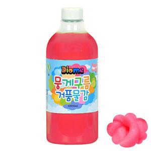 [XBI7228N]미술놀이 거품물감 리필 1000ml 낱색 형광빨강