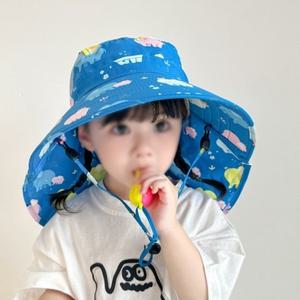 유아 아동 어린이 코끼리호루라기 가림막 봄 여름 가을 자외선차단 챙모자 돌돌이 머리띠 귀여운모자