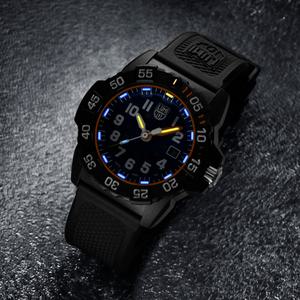 루미녹스 네이비씰 45mm 파운데이션 익스클루시브 청판 XS.3503.NSF 블랙우레탄밴드