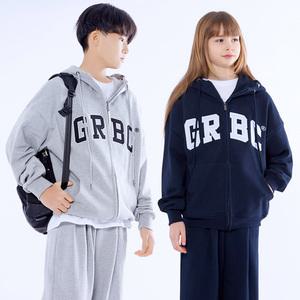 주니어 GRBC 빅 패치 오버핏 후드집업 JHZ-J269