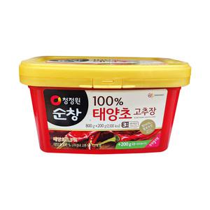 청정원 순창 태양초 고추장 800g+200g