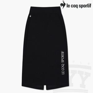 [르꼬끄] 르꼬끄 여성 더블텐션 스커트 QP122OSK11 BLK