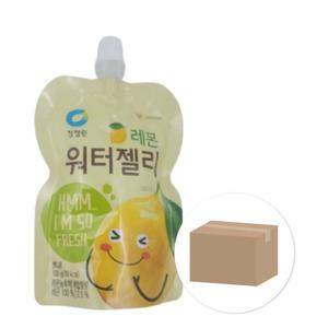 [얌얌마켓] 청정원 워터젤리 레몬 100g 1박스(32개입)