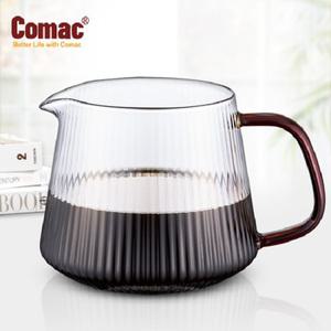 코맥 플리츠 유리 커피서버 포트 드립주전자 650ml