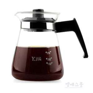 엠에스몰 드립서버 300ML 유리커피포트 직화커피포트