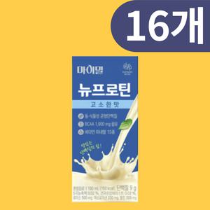 서울에프엔비 마이밀 뉴프로틴 고소한맛 190ml 16개