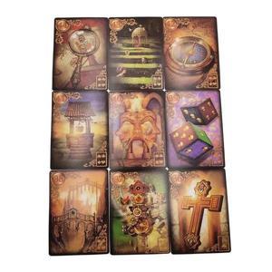 Reverie Lenormand 타로 덱 47 카드 세트, 운명 점술 타로 카드 게임, 전체 영어 버전 보드 게임, 온라인