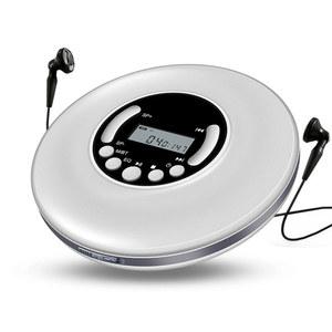 시디플레이어 휴대용 CD 플레이어 MP3 음악 플레이어 LCD 디스플레이 A B 반복 기능 가정 여행용 개인 CD 플레이어
