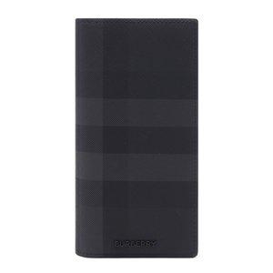 [버버리] 남성 로고 체크 장지갑 (8070199 CHARCOAL 24S)