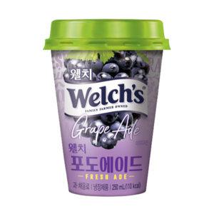 푸르밀 웰치 포도에이드 250ml x 20컵