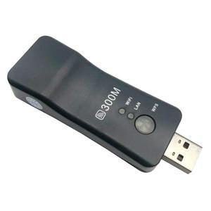300Mbps 무선 네트워크 어댑터 TV 랜선 랜 케이블 WPS 단추 Wi-Fi 리피터 RJ-45 네트워킹 호환 삼성 한 LG