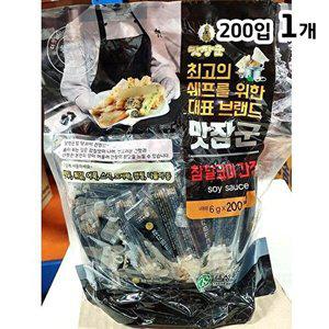 [셀러허브 패션][JHP3N68U_52ER]식자재 일회용간장(맛장군6gx200입)