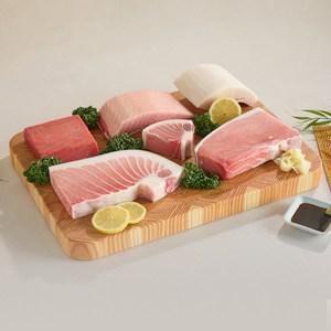 튜나바이브 참치회 배꼽 오도로 주도로 적신 참다랑어 스페셜 참치세트 4번