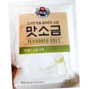 맛소금 백설 100g X10 업소용