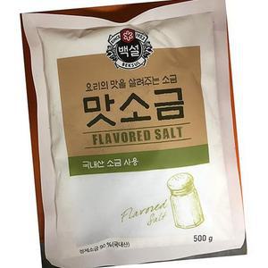 맛소금 백설 500g X2 업소용
