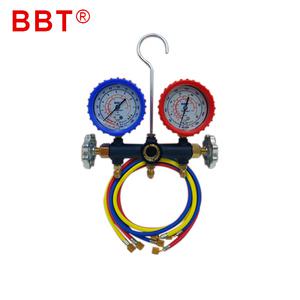 BBT 사이드글라스 매니폴드게이지 세트 냉동게이지 R410A용