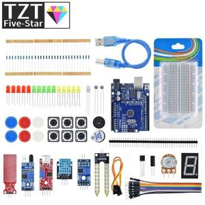 Arduino Uno 세트 R3 DIY 키트용 기본 스타터 키트 - R3 보드브레드보드  소매 상자