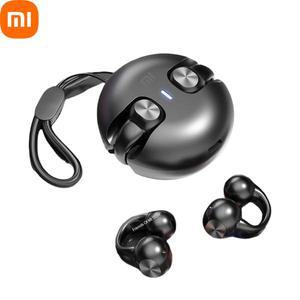 Xiaomi 이어 클립 헤드폰 진정한 무선 이어 버드 블루투스 스포츠 이어폰 마이크가있는 방수 게임용 헤드셋