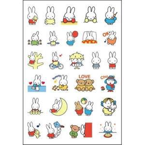 Miffy 스티커 휴대 휴대폰 컴퓨터 앨범 일기 PVC  방수 크리스마스 선워터
