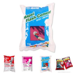 빨리굳는 시멘트 백색 1kg/방수/타일/압착/내화/급결/초속경/줄눈/경화제/내열/변기/몰탈/속성/초강력/누수