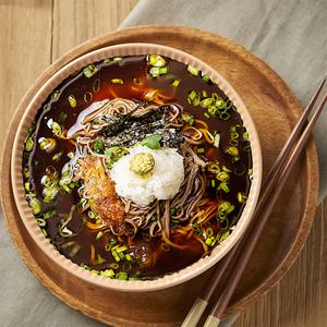 일본전통 생메밀소바 5인분 메밀면 1kg+ 모밀육수 5팩