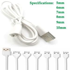 2핀 자기 충전 케이블 5mm 중심 간격 자석 Suctio 미용 기기 스마트 장치 용 USB 전원