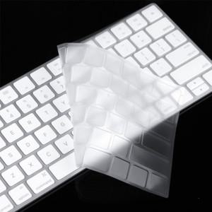 매직 키보드 실리콘 커버 A1644 A1314 A1243 숫자 키 A1843이있는 Apple imac 용 스킨 프로텍터