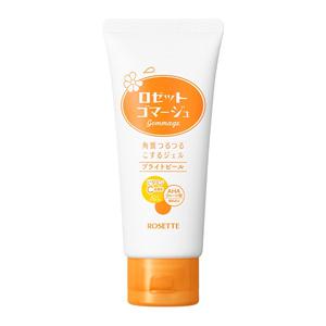 일본정품 로제트 ROSETTE 고마쥬 필링젤 120g 비타민C AHA 얼굴 각질제거젤 오렌지색