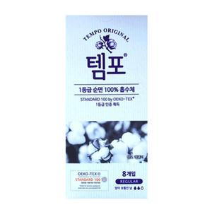 동아제약 템포 레귤러 8P x 6개 여성용품 체내형 사용이편리한 MW9C6DCF